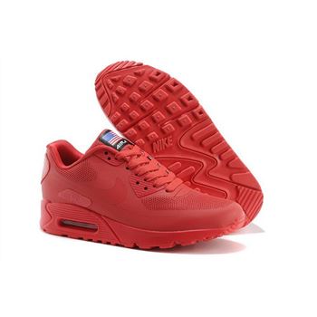 Nike Air Max 90 Hyp Qs Unisex All Red Sneakers Discount
